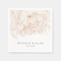 Elegante Hochzeit in Beige-Peelinggarten