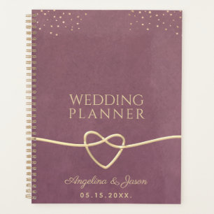Elegante Hochzeit in Lila Planer