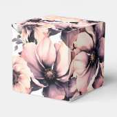 Elegante Hochzeit in Rosa Geschenkschachtel (Rückseite)