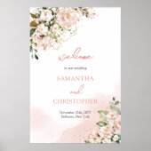 Elegante Hochzeit in Rosa Poster (Vorne)