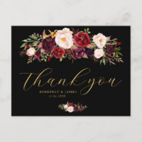 Elegante Hochzeit in Schwarz, Bordeaux und Blau