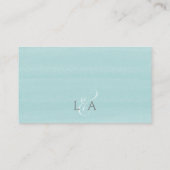 Elegante Hochzeit Minimalistisch Sand Dollar UAWG Begleitkarte (Rückseite)