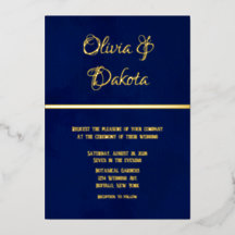 Elegante Hochzeit mit blauem Wasser und Gold