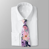 Elegante Hochzeit mit blauer Wasserfarbe Krawatte (Gebunden)