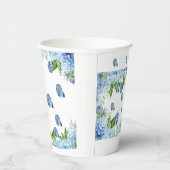 Elegante Hochzeit mit Blumen Pappbecher (Rechts)