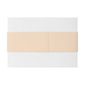 Elegante Hochzeit mit Blush Einladungsbanderole (Rückseitenbeispiel)