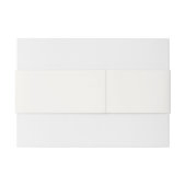 Elegante Hochzeit mit Blush Einladungsbanderole (Rückseitenbeispiel)