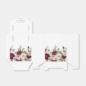 Elegante Hochzeit mit Burgund und Blush Geschenkschachtel (Ungefaltet)