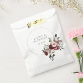 Elegante Hochzeit mit Burgund und Blush Geschenktütchen (Versiegelt)