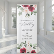 Elegante Hochzeit mit Burgundy Blush