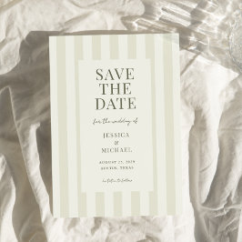 Elegante Hochzeit mit einem modernen Olivenbaum Save The Date