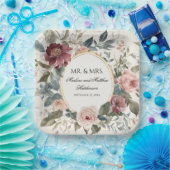 Elegante Hochzeit mit französischem Gold Pappteller (Party)