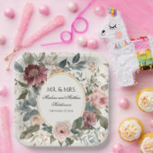 Elegante Hochzeit mit französischem Gold Pappteller (Party)