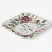 Elegante Hochzeit mit französischem Gold Pappteller (Gewinkelt)