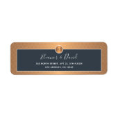 Elegante Hochzeit mit Goldpaaren (Vorne)