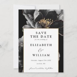 Elegante Hochzeit mit modernem Chic Save The Date