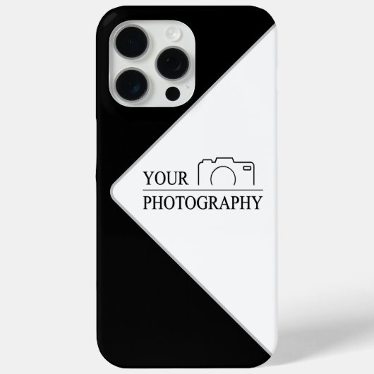 Elegante Hochzeit mit Personalisierter Fotografie Case-Mate iPhone Hülle (Rückseite)
