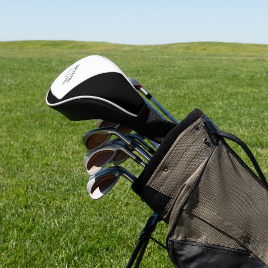 Elegante Hochzeit mit Personalisierter Fotografie Golf Headcover (In SItu)