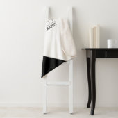 Elegante Hochzeit mit Personalisierter Fotografie Sherpadecke (Beispiel)