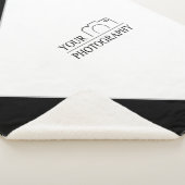 Elegante Hochzeit mit Personalisierter Fotografie Sherpadecke (3/4)