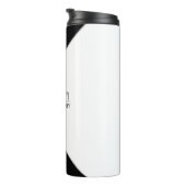 Elegante Hochzeit mit Personalisierter Fotografie Thermosbecher (Nach rechts gedreht)