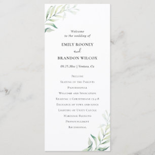 Elegante Hochzeit mit Salbei-Grün-Eukalyptus-Grün Programm