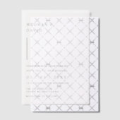 Elegante Hochzeit Pergament Einladungen (Versetzt (Einladung))