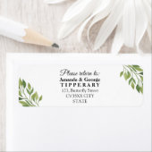 Elegante Hochzeit | Rücksendekennzeichen (Insitu)