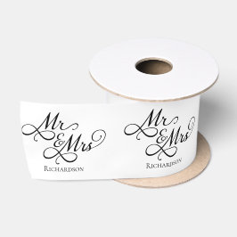 Elegante Hochzeit Satinband