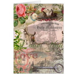 Elegante Hochzeit Vintage Ehe Antike Vintag