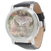 Elegante Hochzeit Vintage Ehe Antike Vintag Armbanduhr (Schrägansicht)