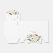 Elegante Hochzeit von Rosenblumen Geschenkschachtel (Ungefaltet)