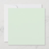 Elegante Hochzeiten Einladung Wasserfarben Blume (Rückseite)