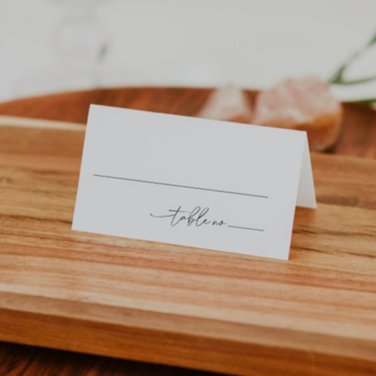 Elegante Hochzeiten-Platzkarten Platzkarte