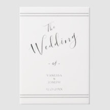 Elegante Hochzeitsbrücke und Bräutigroben