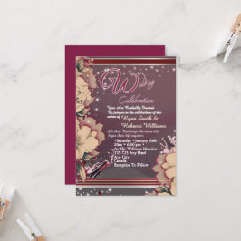 Elegante Hochzeitseinladung Einladung