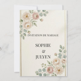 Elegante Hochzeitseinladung Einladung