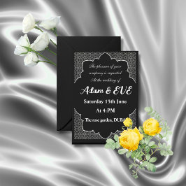 Elegante Hochzeitseinladung Einladung