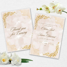 Elegante Hochzeitseinladung Einladung