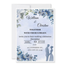 Elegante Hochzeitseinladung