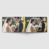 Elegante Hochzeitseinladung - Romantische Braut Gästebuch (Voll)