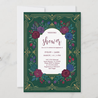 Elegante Hochzeitseinladungskarte Dankeskarte