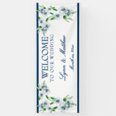 Elegante Hochzeitsempfehlung Banner (Vertikal)