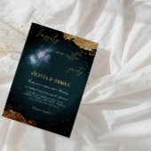 Elegante Hochzeitsfeier "Happily Ever After Party" Einladung