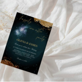 Elegante Hochzeitsfeier "Happily Ever After Party" Einladung