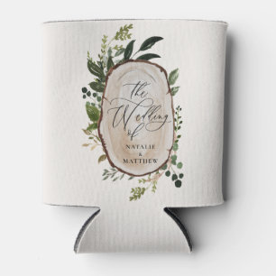 Elegante Hochzeitsfeier im botanischen Grünen Dosenkühler