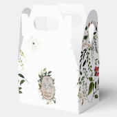 Elegante Hochzeitsfeier im botanischen Grünen Geschenkschachtel (Geöffnet)