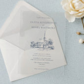 Elegante Hochzeitsfeier Minimalistische Hochzeit Einladung