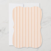 Elegante Hochzeitsfeiern Einladung (Rückseite)