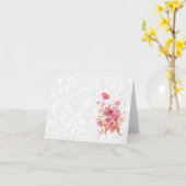 Elegante Hochzeitsfeiern Mitteilungskarten (Gelbe Blume)